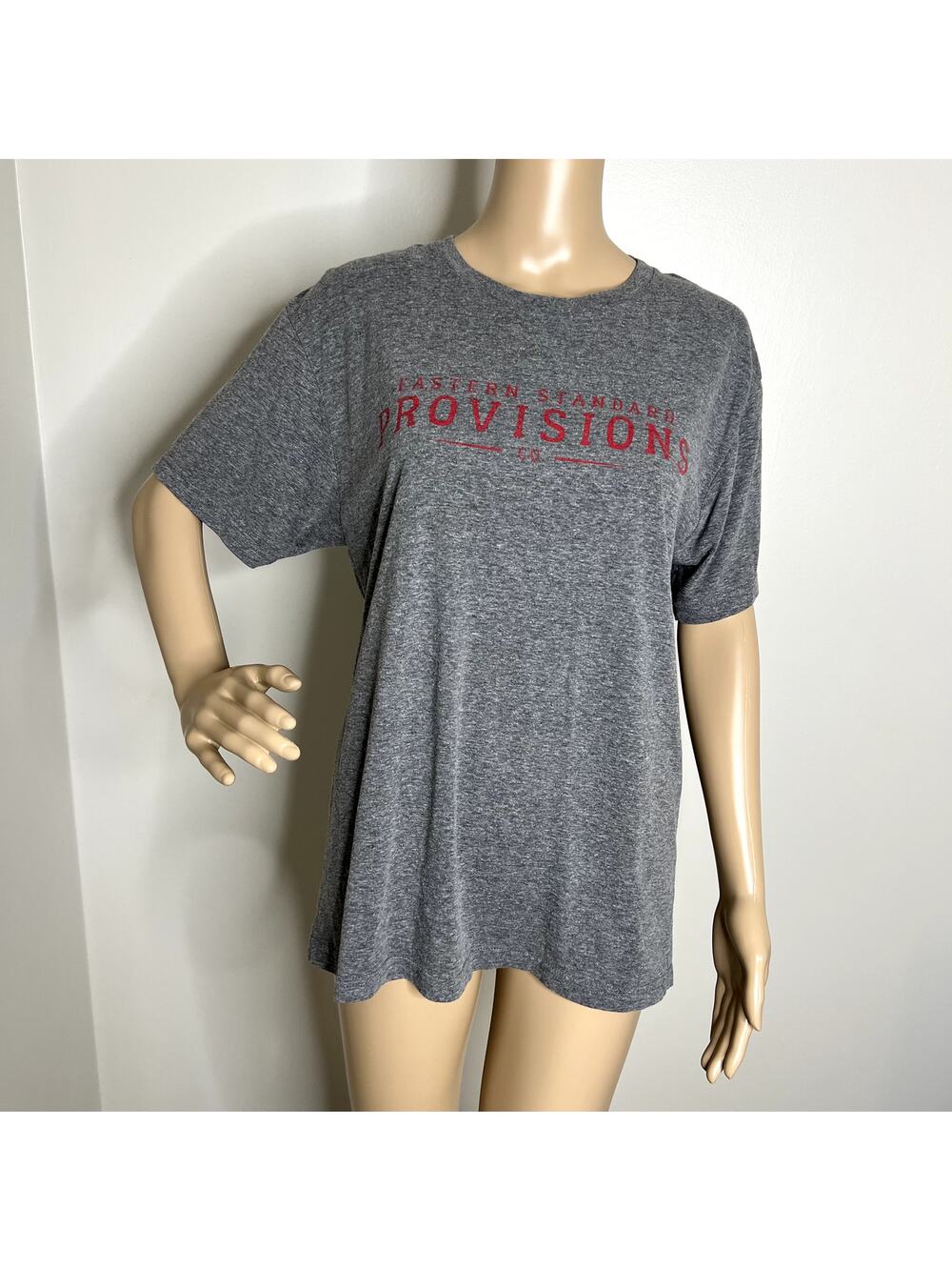 Eastern Standard Provisions Gray Short Sleeve Tee
